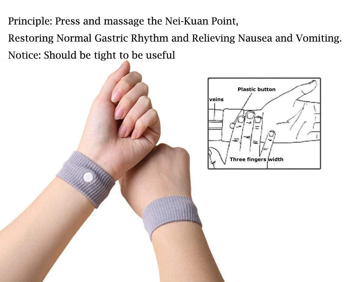 Motion Sickness Relief Wristbands Pair of 2 mkp0fp-jd