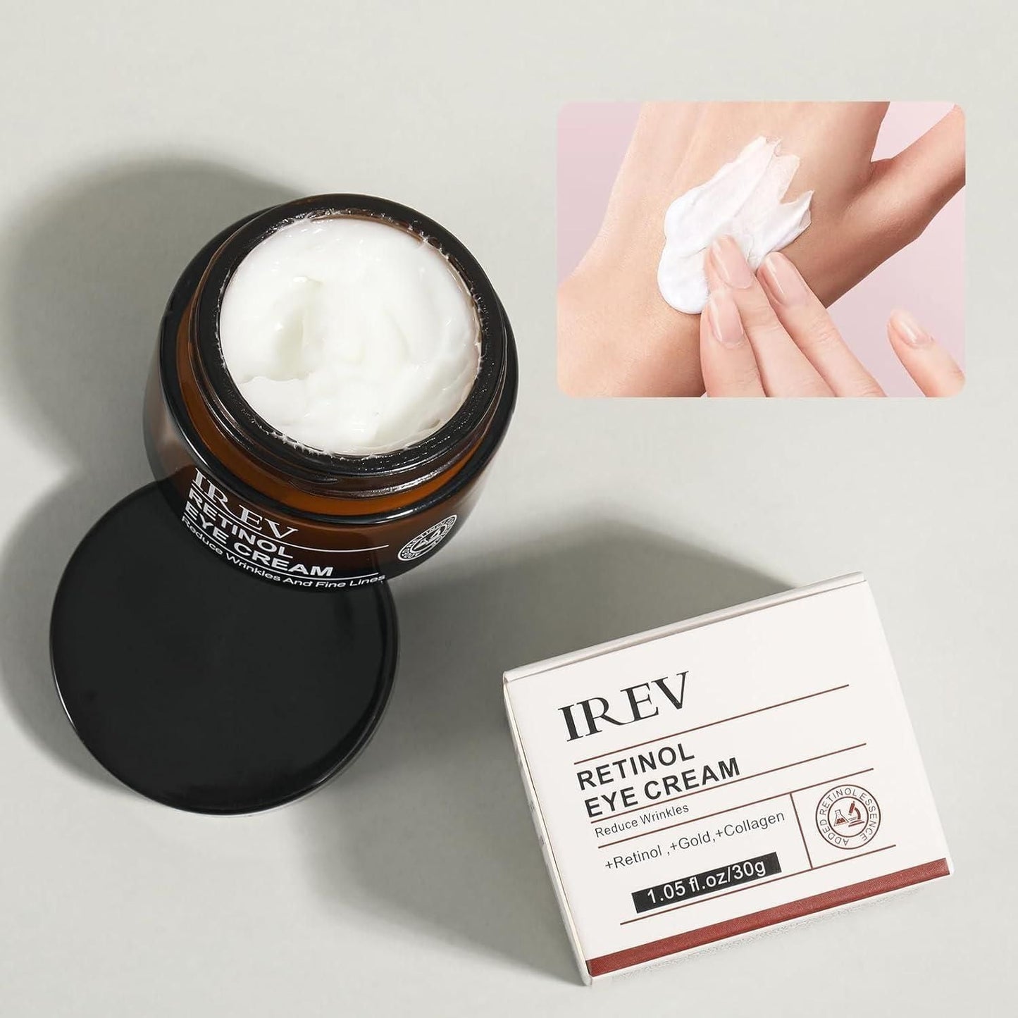 IREV- Retinol Eye Cream 30 ml Each (Pack of 2) mkp0fp-jd