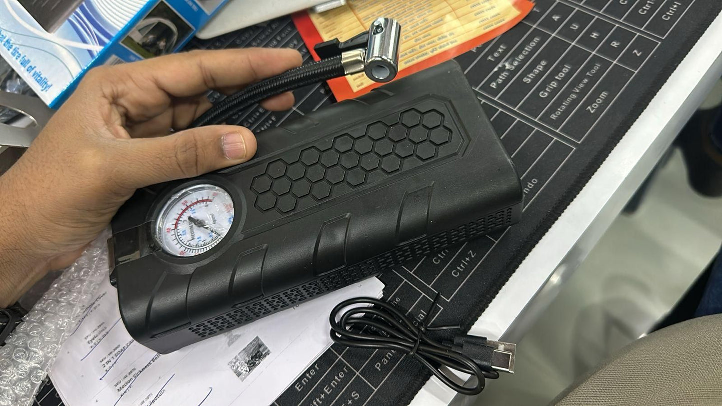 Portable Air Compressor Tire Inflator mkp0fp-jd