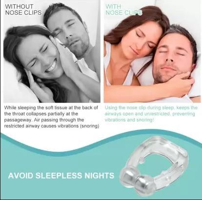 Anti Snoring Nose Clip Device for Men Women Nasal Strips Stops Snoring Stopper Anti-snoring Device (Nose Clip) mkp0fp-jd