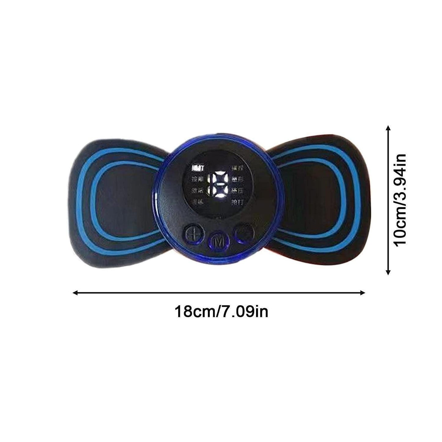 Mini Massager with 8 Modes and 19 Strength Levels,Rechargeable Electric Massager for Shoulder,Arms,Legs,Back Pain for Men and Women mkp0fp-jd