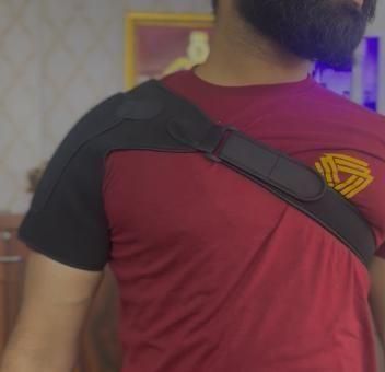 SPOSAFE Shoulder Support Back Brace mkp0fp-jd