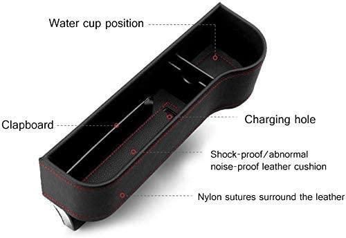 Automobiles Car Seat Gap Filler Organizer, Multifunctional Car Seat Organizer (PU Leather) mkp0fp-jd