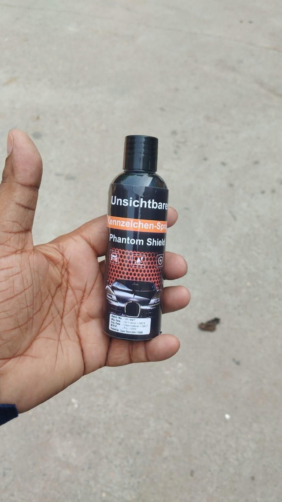 Biancat Phantomshield Unsichebarer Kennzeichen- Sprey 120 ML (Pack of 2) mkp0fp-jd