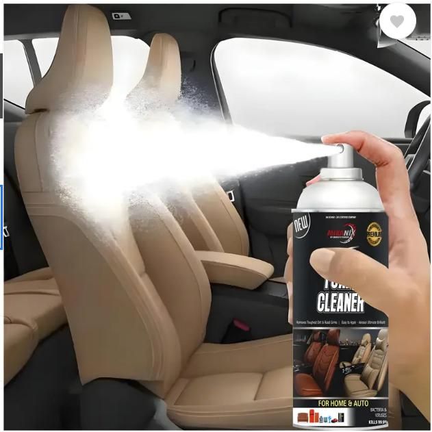 Multipurpose Foaming Car Interior And Exterior Cleaner Foam Spray (Pack of 2) mkp0fp-jd