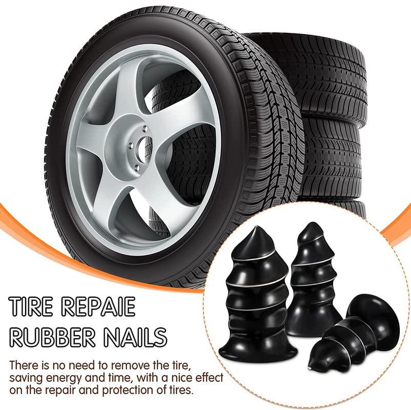Motorcycle Car Fast Tool Self-Service Tire Repair Nail (Pack of 10) mkp0fp-jd