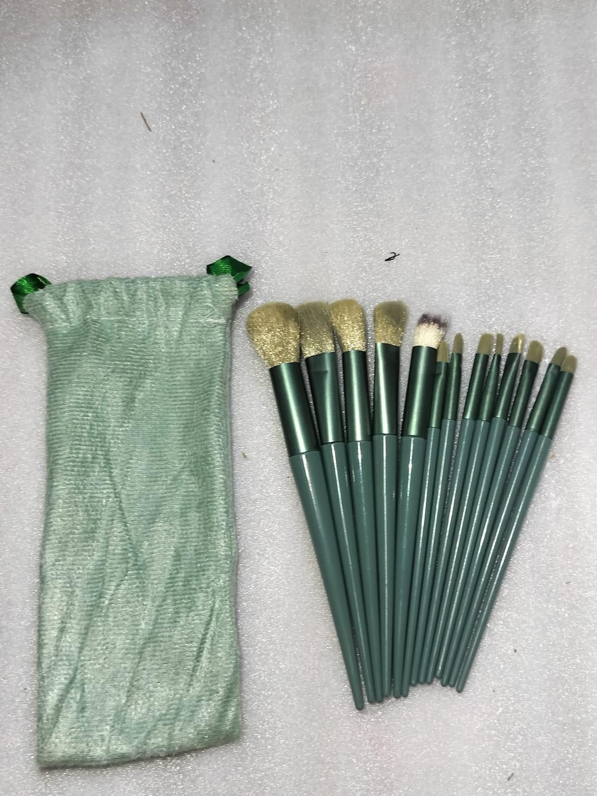 13 Pcs Makeup Brush with Pouch Set mkp0fp-jd
