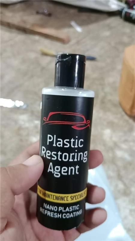 Nano Plastic Revitalizing Coating Agent for Car 100ml (Pack of 2) mkp0fp-jd