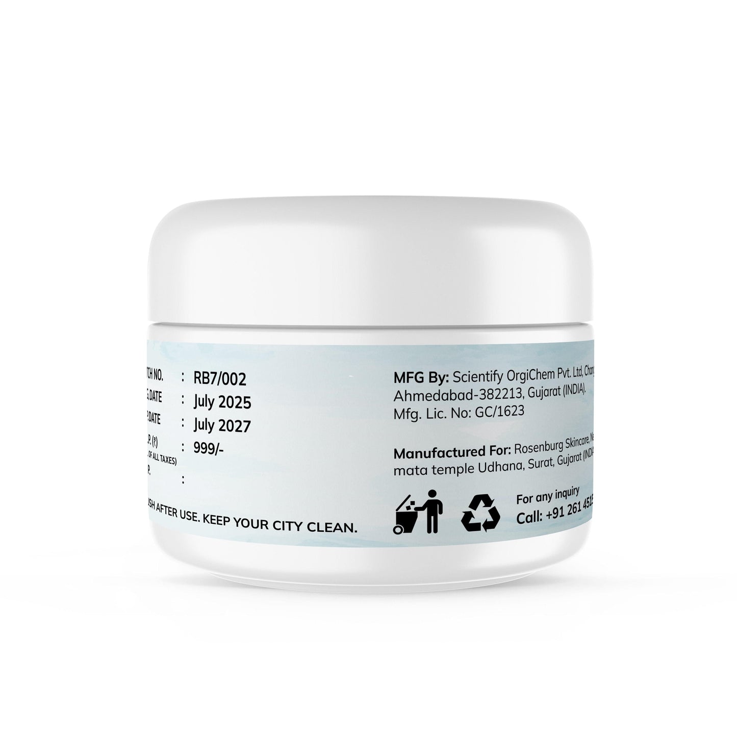 Light Moisturizing Cream Glow Nest 100 gm Pack of 2 mkp0fp-jd