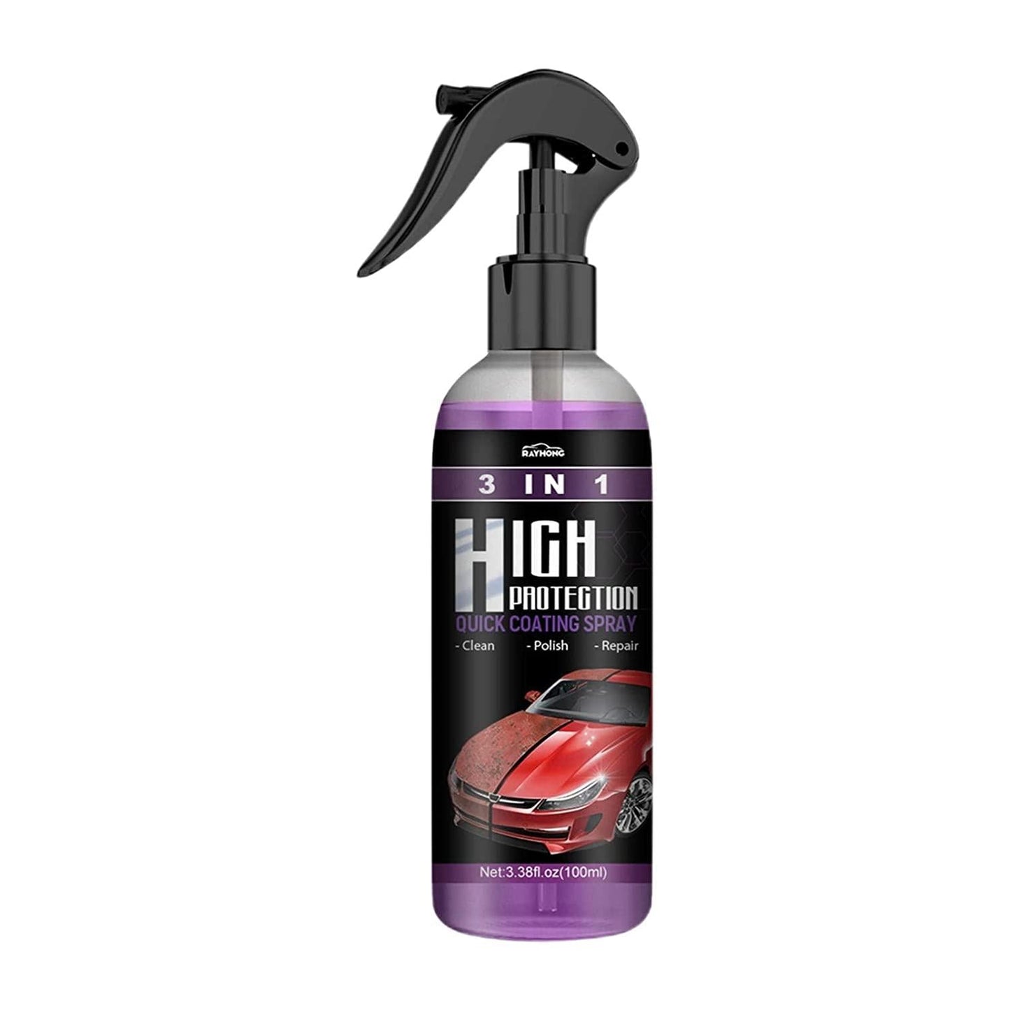 Hydrophobic Polish Nano Coating Agent Car Scratch Spray Cars Polishing for Motorcycles, Boats (Pack of 2) mkp0fp-jd