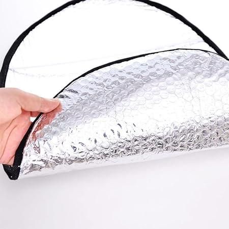 Sun Shade Bike Seat Cover Aluminium Foil for Two-wheelers mkp0fp-jd