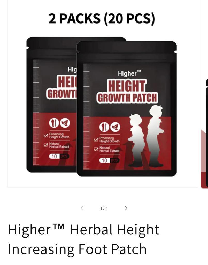 Height Increasing Foot Patch, Promote The Growth of Skeletal Muscles mkp0fp-jd