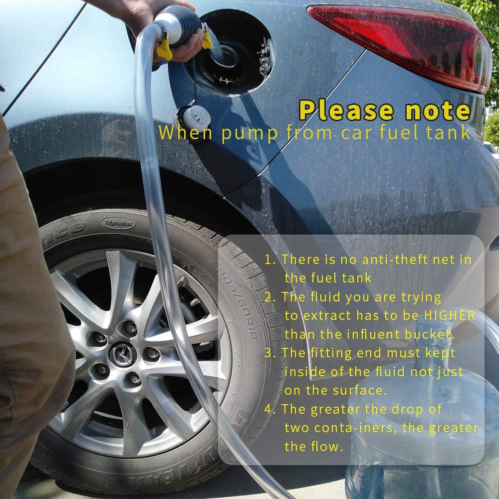 Newest High Flow Siphon Hand Pump Portable Manual Car Fuel Transfer Pump mkp0fp-jd
