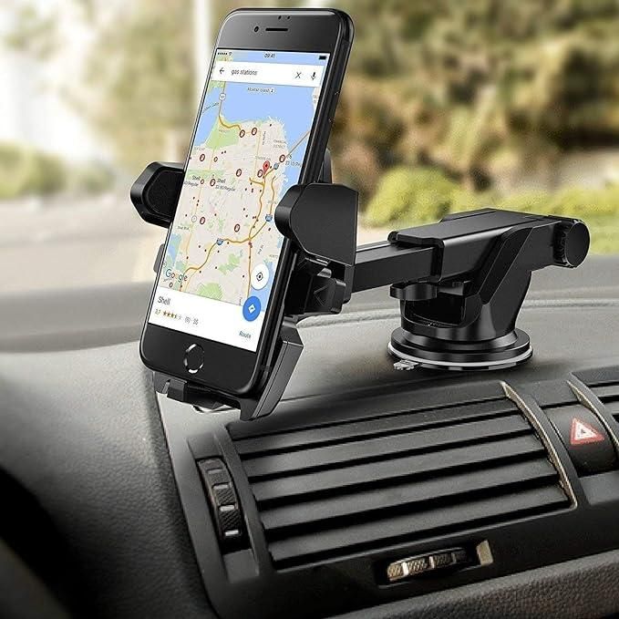 Revolex Zoom Star Pros Car Mobile Holder For Dashboard Black mkp0fp-jd