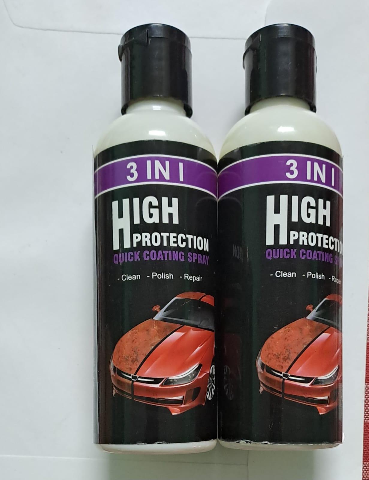 Hydrophobic Polish Nano Coating Agent Car Scratch Spray Cars Polishing for Motorcycles, Boats (Pack of 2) mkp0fp-jd