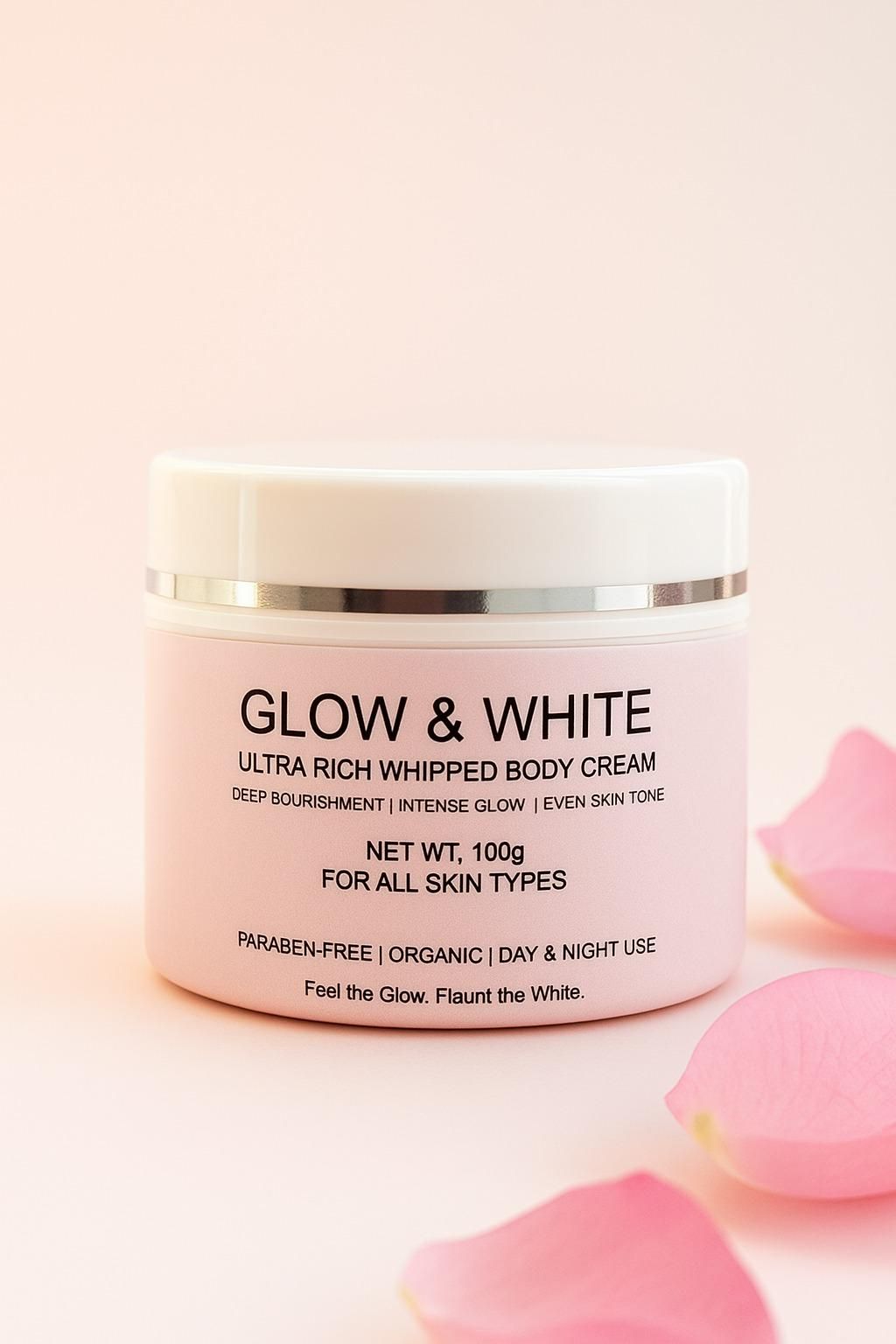 Glow & White Body Cream 100gm Each (Pack of 2) mkp0fp-jd