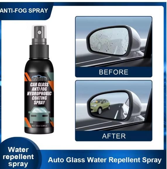 Car Glass Anti- Fog Hydrophobic Coating 100ML (Pack of 2) mkp0fp-jd