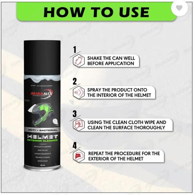Helmet Foam Cleaner Spray mkp0fp-jd