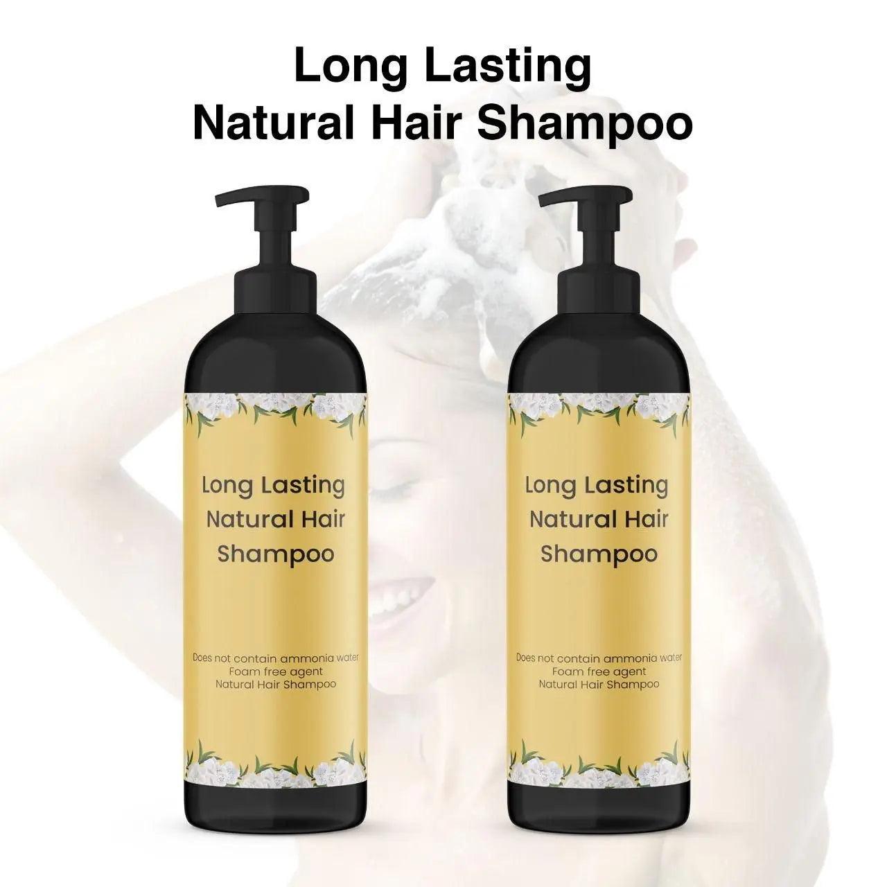 Long Lasting Natural Hair Dye Shampoo 100ML (Pack of 2) mkp0fp-jd