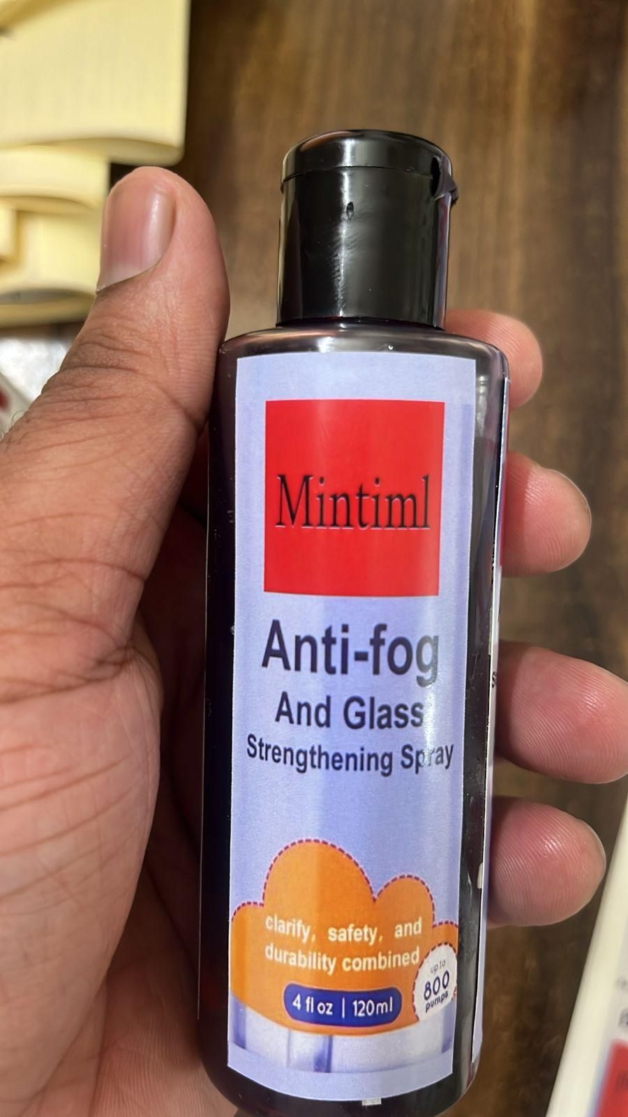 Mintiml Anti-Fog & Glass Strengthning Spray 120ML(Pack of 2) mkp0fp-jd