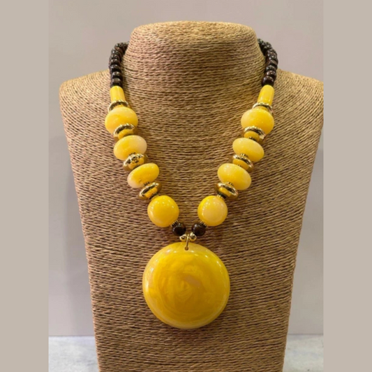 Gemstone Statement Modern Designer Necklace