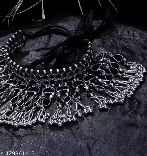 Black Oxidized Jewellery Set