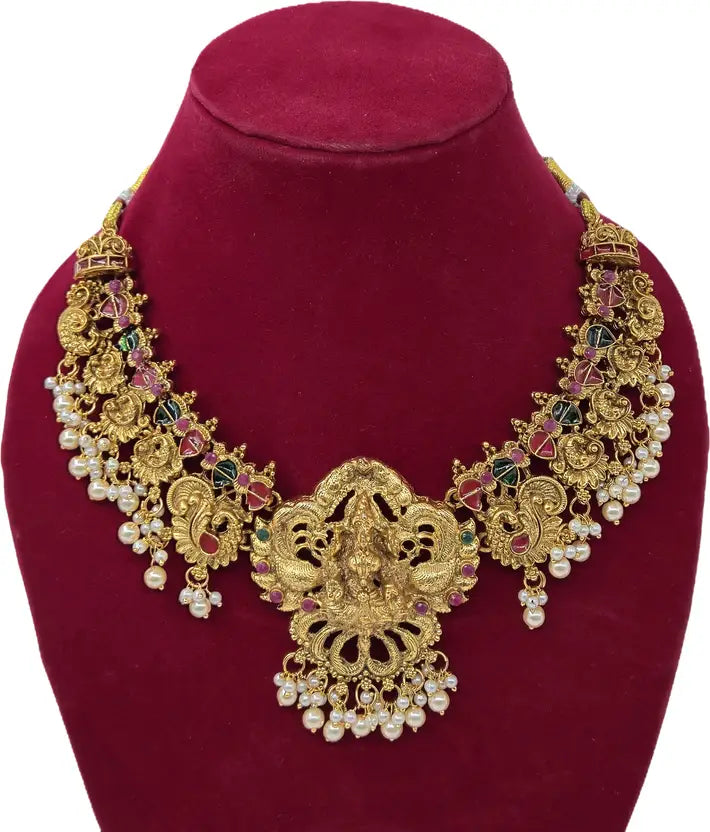 Alloy Gold-plated Gold Jewel Set (Pack of 3)