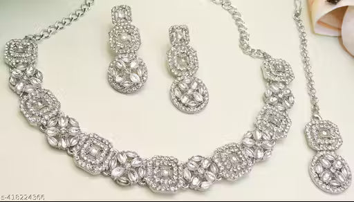 Enchanting Diamond Necklace Set