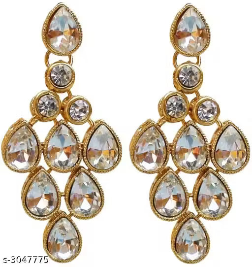 Women's Alloy Gold Plated Jewellery Set