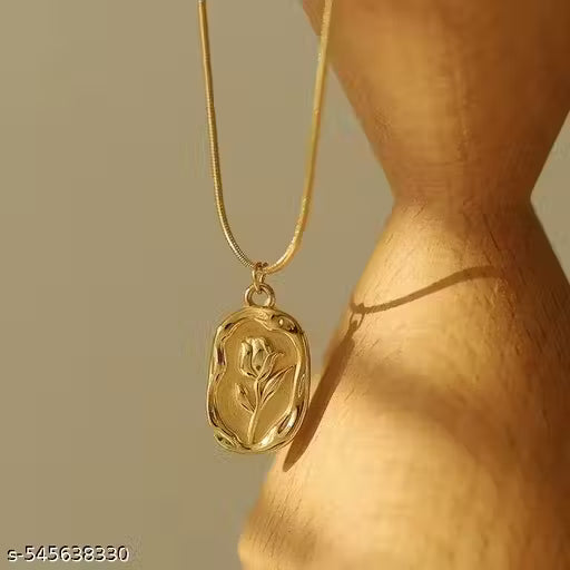 Premium Quality Rose flower Girls Pendant Chain