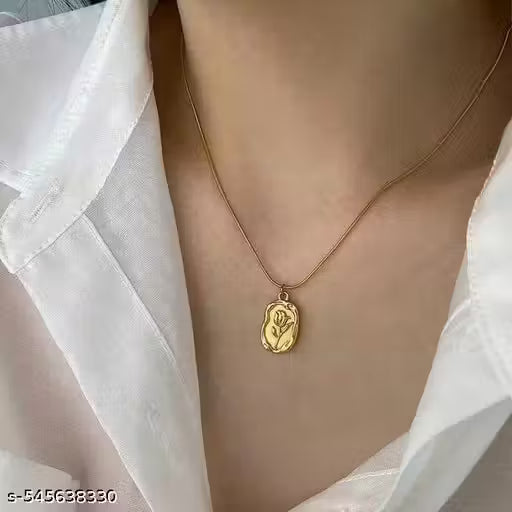 Premium Quality Rose flower Girls Pendant Chain