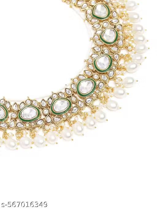 JYONA Dazzling Gold Kundan Jewellery Set 🛍️ swatistore.com