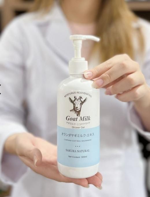Goat Milk 28-day Whitening Shower Gel mkp0fp-jd