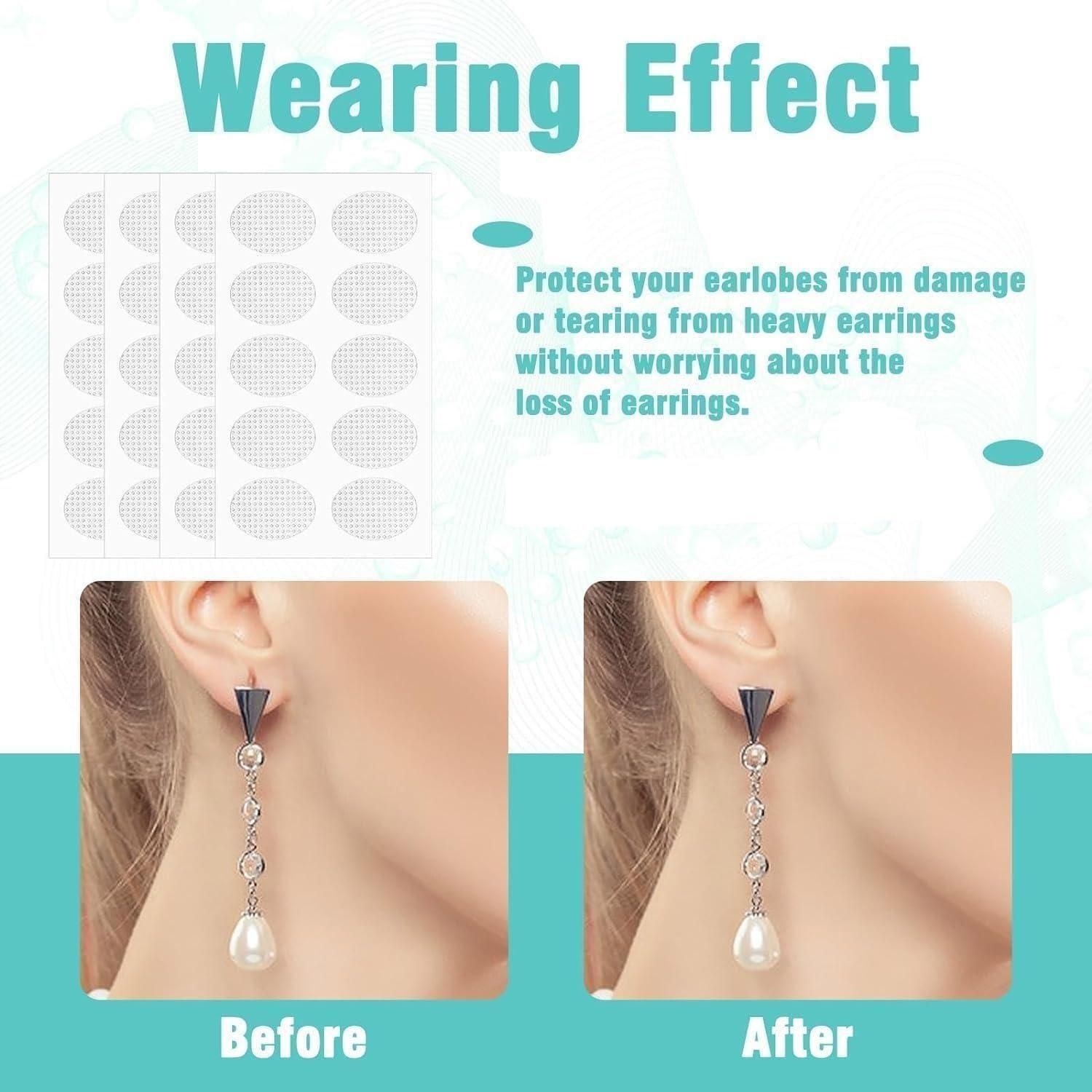 Premium Earlobe Support Patches (100 PCS) mkp0fp-jd