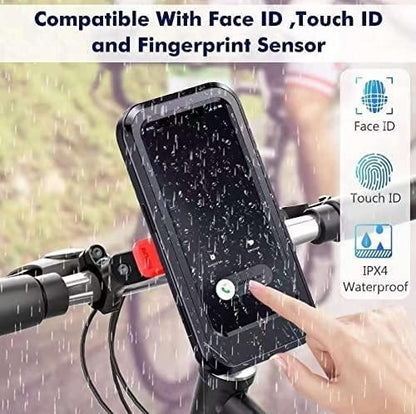 Universal 360 Rotation Bike Waterproof Cell Phone Holder. mkp0fp-jd