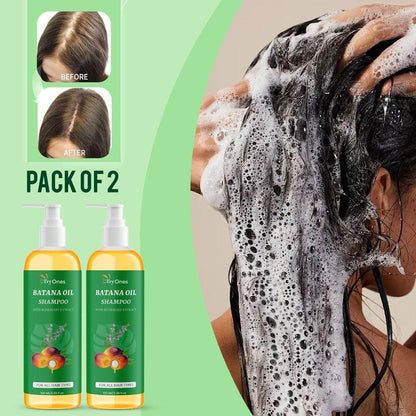 TryOnes BATANA OIL SHAMPOO with Rosemary Extract (Pack of 2) mkp0fp-jd