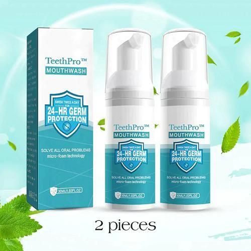 Teeth Whitening Foam 60ML (Pack of 2) mkp0fp-jd