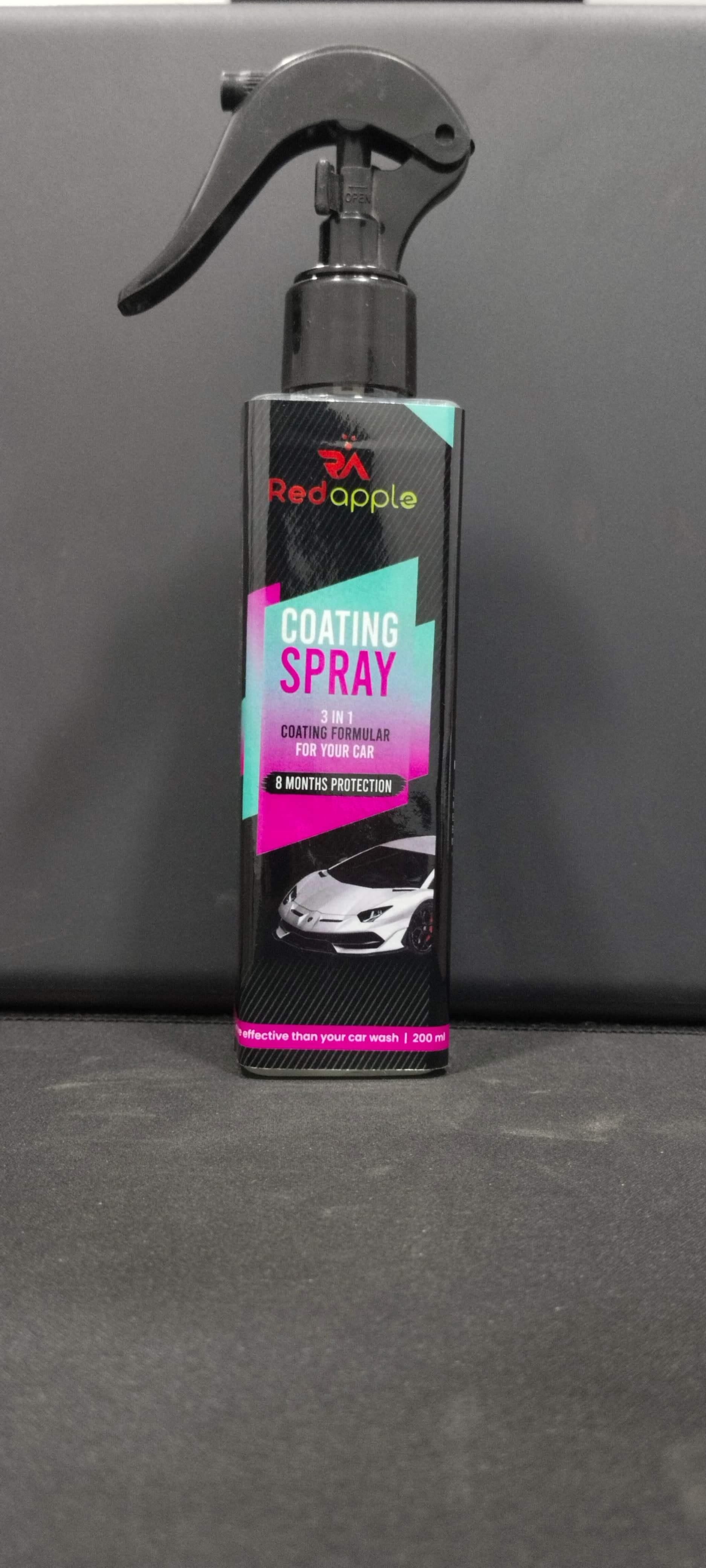 Coating Spray and Foam Car Cleaner 200ml (Combo) mkp0fp-jd