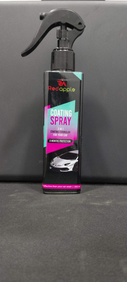 Coating Spray and Foam Car Cleaner 200ml (Combo) mkp0fp-jd