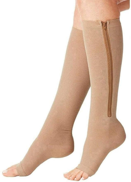 Unisex Medical Zipper Compression Socks (Pair of 1) mkp0fp-jd