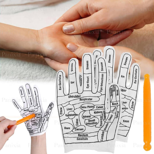 Acupressure Reflexology Hand Gloves For Women & Men mkp0fp-jd