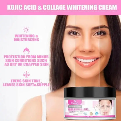 CASSIDY Kojic Acid & Collagen Whitening Cream, 60gm mkp0fp-jd