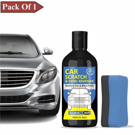 Car Body Scratch Remover and Repair Polishing Cream Kit with Sponge 200ML(Pack Of 1) mkp0fp-jd