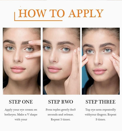 Under Eye Cream to Reduce Dark Circles, Puffiness and Fine Lines with Chia Seed Oil, Coffee Oil, Vitamines E & B3 (50 g) mkp0fp-jd