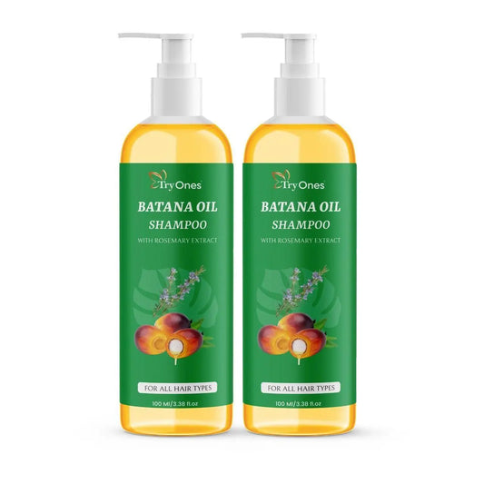 TryOnes BATANA OIL SHAMPOO with Rosemary Extract (Pack of 2) mkp0fp-jd