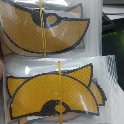 4 Pieces Monster Eyes Car Reflective Stickers Pack of 2 mkp0fp-jd