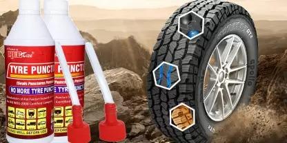 XANK Tyre Sealer Pack Of 2 NO PUNCHER Tubeless Tyre Puncture Repair Kit mkp0fp-jd