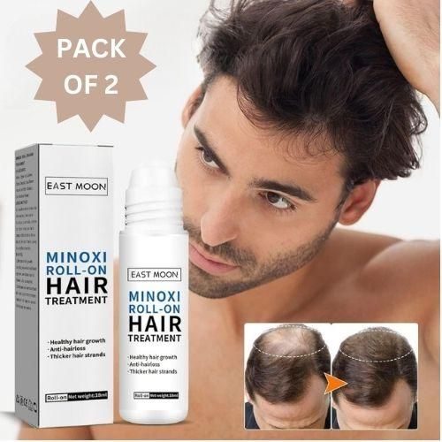 Minoxi Roll-On Hair Treatment Hair Growth Serum For Women & Men (Pack of 2) mkp0fp-jd