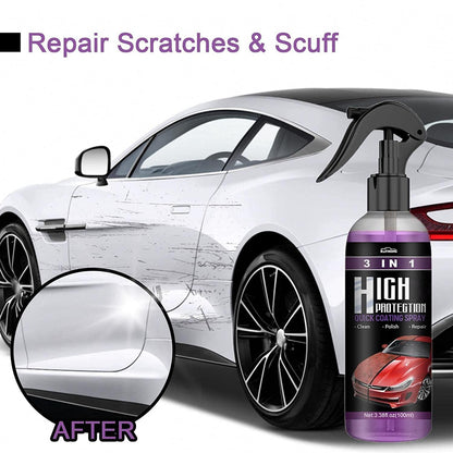 Hydrophobic Polish Nano Coating Agent Car Scratch Spray Cars Polishing for Motorcycles, Boats (Pack of 2) mkp0fp-jd