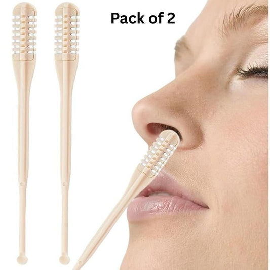 Nose Hair Cutter 360 Degree Rotating Manual Nose Hair Removal Tool Pack of 2 mkp0fp-jd